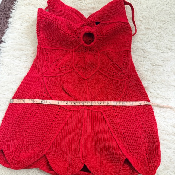 Cult Gaia Marlow Red Mini Dress - Picture 9 of 9